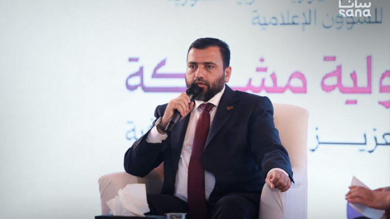 0P3A9070 دور المؤسسات والإعلام والمجتمع بتعزيز النزاهة ومكافحة الفساد في ندوة ‏بمعرض دمشق