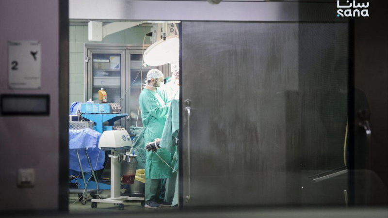 3X2A7805 لأول مرة في سوريا.. طُعم وعائي بقري لإصلاح وصلات الغسيل الكلوي
