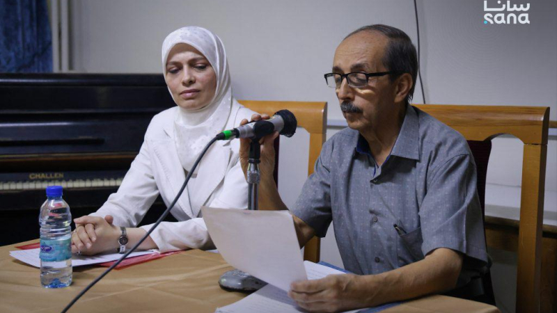 IMG 9981 ‏"نزهة في رياض‏ الشعر".. أمسية في دمشق تستعيد تنوّع القصيدة وتجاربها المختلفة