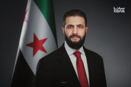 الرئيس الشرع: نعمل على تكريس احترام القانون وضمان دور مؤسسات الدولة