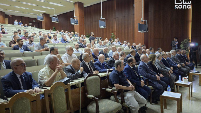 ٢٠٢٦٠٩٢٤ ١٠٢٣٣٦ انطلاق أعمال المؤتمر الـ41 للجمعية السورية لجراحة المسالك البولية