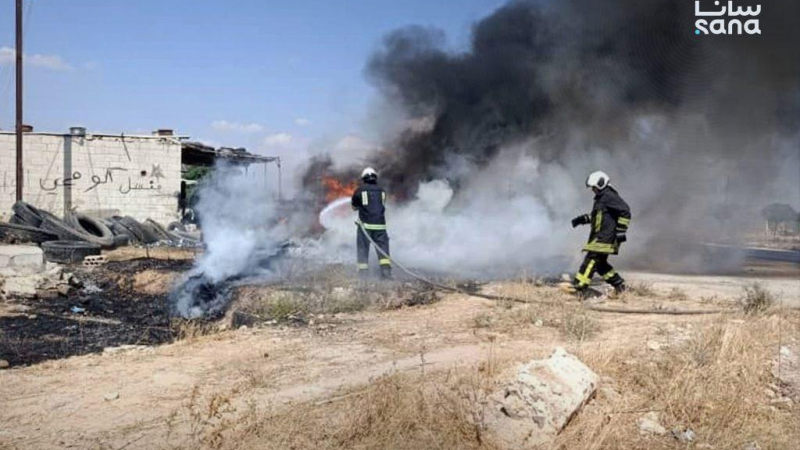 IMG 20260925 110206 106 وفاة شخصين وإصابة 21 جراء حوادث سير وحرائق في سوريا في الساعات الـ 24 ‏الماضية ‏