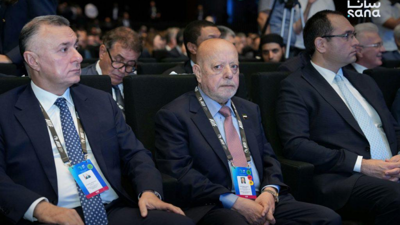 photo 31 2026 09 25 12 09 42 بمشاركة سوريا.. انطلاق فعاليات منتدى أذربيجان الدولي الثاني للاستثمار