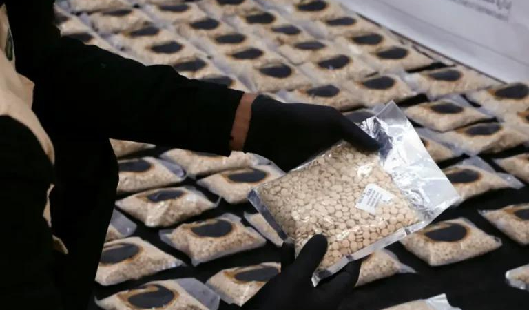 ضبط 225 ألف حبة كبتاغون قادمة عبر الحدود اللبنانية