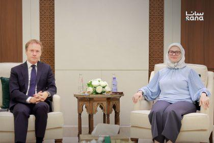 مديرة الشؤون الأوروبية بالخارجية تبحث مع القائم بالأعمال الفرنسي التعاون ‌‏المشترك