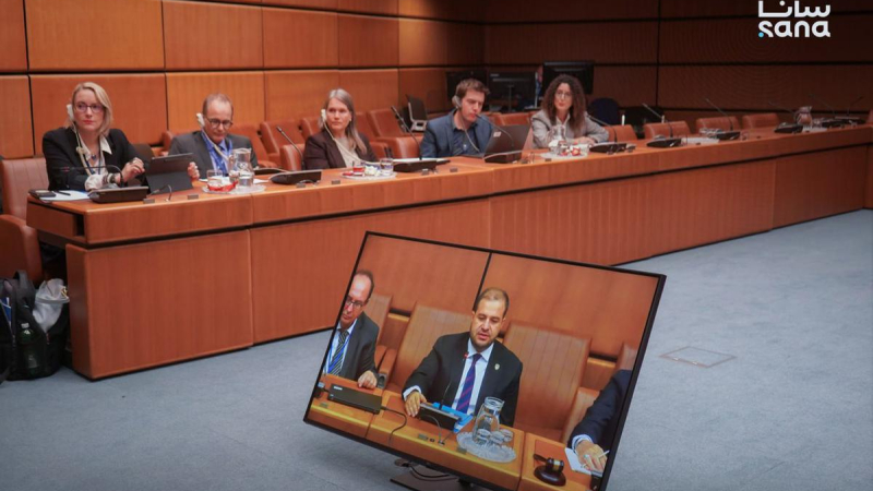 photo 1 2026 10 05 16 26 53 1 وفد سوري يشارك في مشاورات تقنية حول مكافحة المخدرات بمقر الأمم المتحدة في فيينا