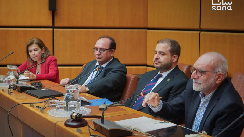 photo 2 2026 10 05 16 26 53 وفد سوري يشارك في مشاورات تقنية حول مكافحة المخدرات بمقر الأمم المتحدة في فيينا