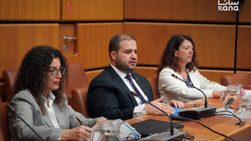photo 6 2026 10 05 16 26 50 وفد سوري يشارك في مشاورات تقنية حول مكافحة المخدرات بمقر الأمم المتحدة في فيينا