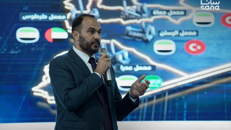 DSC02269 انطلاق معرض "صناعة الإسمنت والمجبول البيتوني في سوريا 2026"