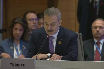 فيدان: إقامة دولة فلسطينية عاصمتها القدس الشرقية هي الحل الدائم