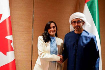 الإمارات وكندا تبحثان التطورات الإقليمية وتعزيز التعاون بينهما