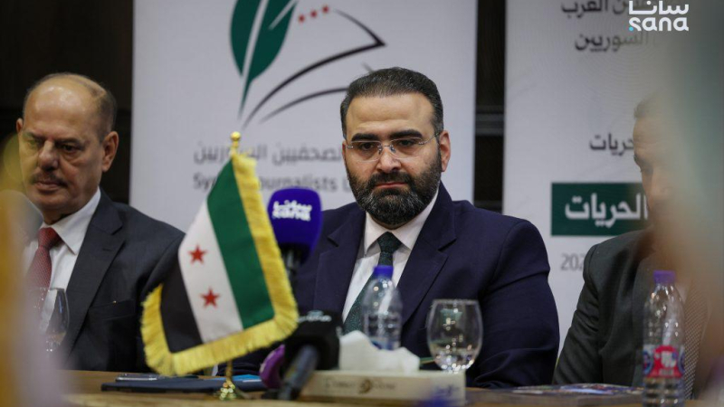 2L3A0056 ممثلو نقابات صحفية عربية: تقرير الحريات من دمشق يسلط الضوء على تحديات الإعلام