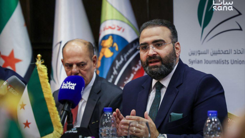 3X4A4495 1 ممثلو نقابات صحفية عربية: تقرير الحريات من دمشق يسلط الضوء على تحديات الإعلام