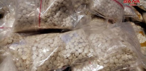 ضبط كمية من الكبتاغون المخدر معدة للتهريب إلى الأراضي الأردنية