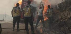 11700 حريق في سوريا خلال 2025 ..الدفاع المدني: شهيدان أثناء تأدية الواجب الإنساني