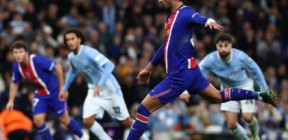 سان جيرمان يقسو على مضيفه مانشستر سيتي في ملعب الاتحاد