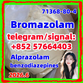 Cas 71368-80-4 Bromazolam 99.8% white powder