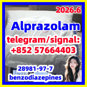 Pharmaceutical White Pure Alprazolam Powder CAS 28981-97-7