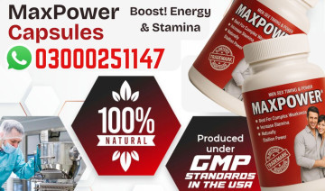 Maxpower Capsules in Pakistan