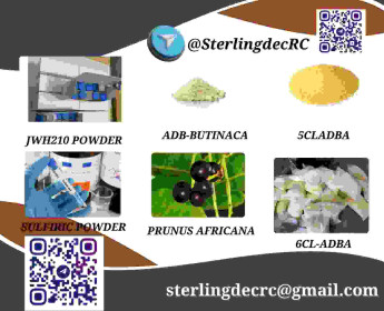 Buy 6CL-ADBA, JWH210 Powder, ADB-Butinaca, 5CLADBA, Sulfuric Powder, Prunus Africana