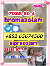 Bromazolam，71368-80-4 ，Alprazolam,28981-97-7,