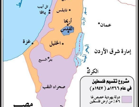 شمرا أخبار لا نزال نرفض قرار تقسيم فلسطين
