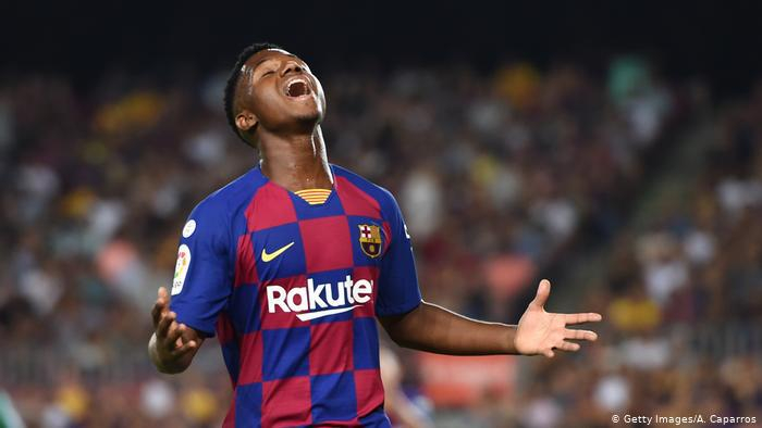 Ansu Fati, FC Barcelona (Getty Images/A. Caparros)
