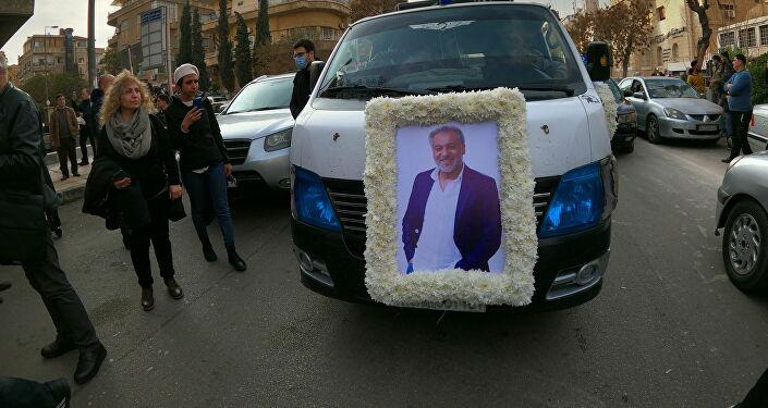 تشييع جنازة المخرج السوري حاتم علي