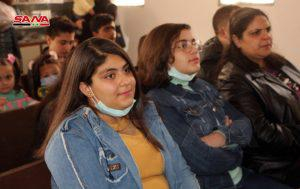 الكنيسة الإنجيلية الوطنية في درعا تحتفل بأعياد الميلاد ورأس السنة الميلادية