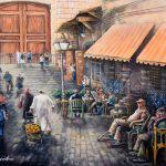24 فناناً يقدمون أعمالاً منوعة مستوحاة من تراث دمشق في ثقافي المزة