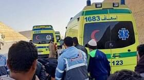 مصرع 11 شخصا بينهم عروسان بحادث سير مروع شمال مصر