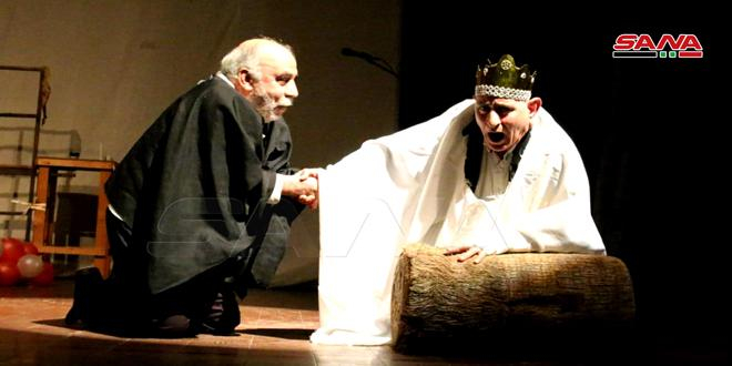 ترنيمة الموت.. عرض للمسرح القومي على خشبة قصر الثقافة بحمص