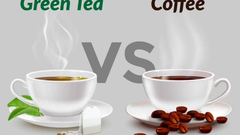 أيهما أفضل لصحتك: الشاي الأخضر أم القهوة؟ - فوائد وسلبيات القهوة والشاي الأخضر والطرق الصحية وغير الصحية لتحضيرهما - القهوة والشاي الأخضر