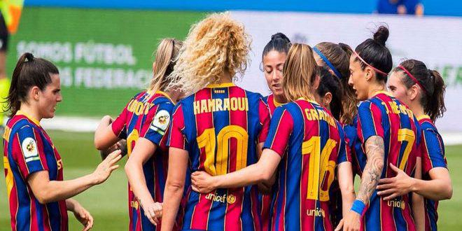 سيدات برشلونة يحرزن لقب الدوري الإسباني للمرة السادسة