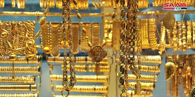 غرام الذهب يرتفع ألف ليرة في السوق المحلية
