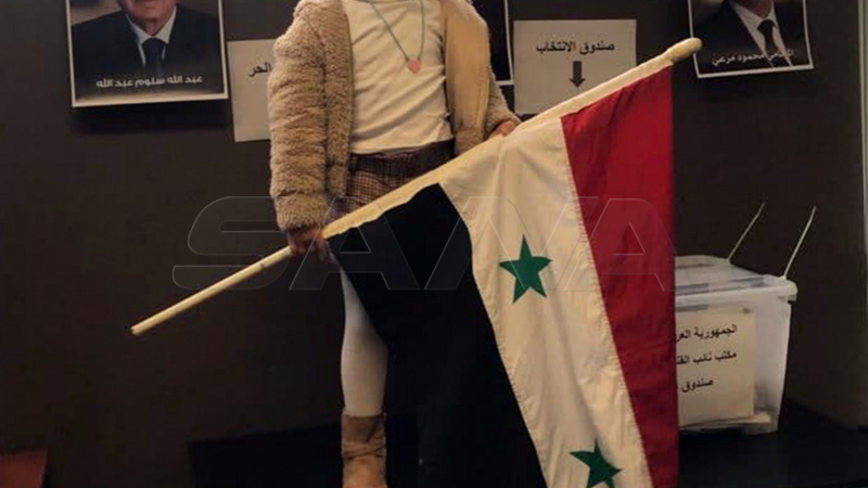 بالصورة ..عمليات الاقتراع في انتخابات رئاسة الجمهورية العربية السورية للسوريين المقيمين في الخارج