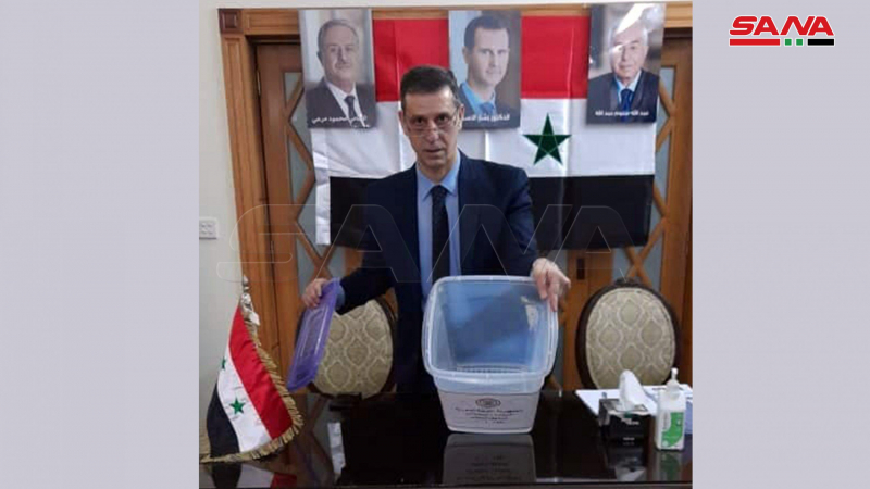 بالصورة ..عمليات الاقتراع في انتخابات رئاسة الجمهورية العربية السورية للسوريين المقيمين في الخارج