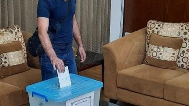 بالصورة ..عمليات الاقتراع في انتخابات رئاسة الجمهورية العربية السورية للسوريين المقيمين في الخارج