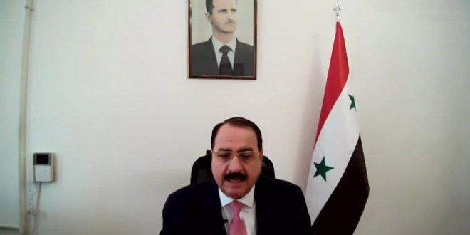 السفير حداد: نجاح الانتخابات الرئاسية في سورية يؤكد إصرار السوريين على الانتصار على الإرهاب وتحرير بلادهم من الاحتلال
