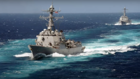 أمريكا تصنع مدمرة صاروخية جديدة لأسطولها البحري