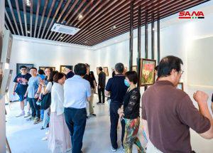 معرض ثقافي فني سوري في الصين بعنوان (خطوة ثالثة سورية على طريق الحرير.. انعكاسات الضوء)