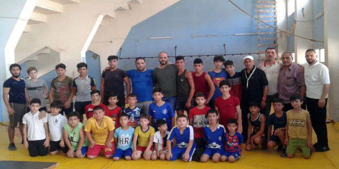 اختتام بطولة اللاذقية بالمصارعة لفئة الأشبال