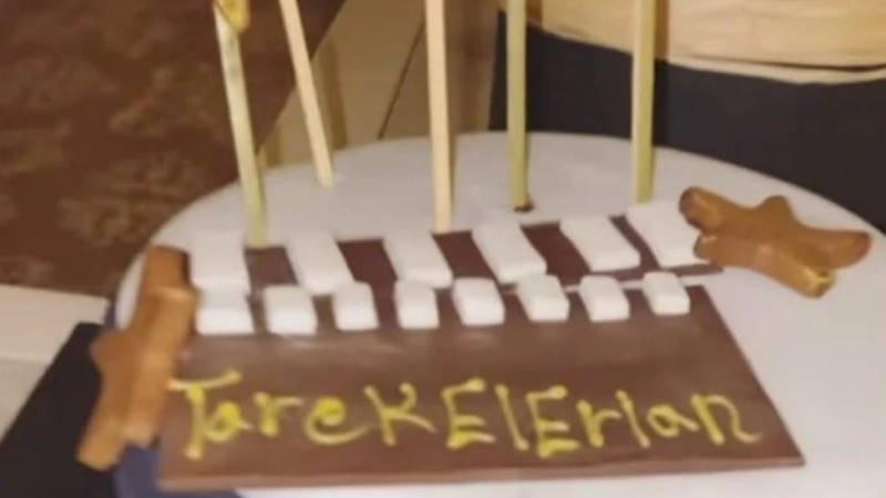 هكذا احتفلت حبيبة طارق العريان السورية بعيد ميلاده