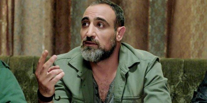 عبدو شاهين يودع الهيبة برفقة زوجته النجمة السورية