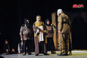 زيناتي قدسية يستعيد رائعة وليد إخلاصي مسرحية (ابراهيم وصفية)