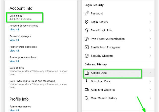 كيف تعرف تاريخ إنشاء أي حساب على إنستجرام