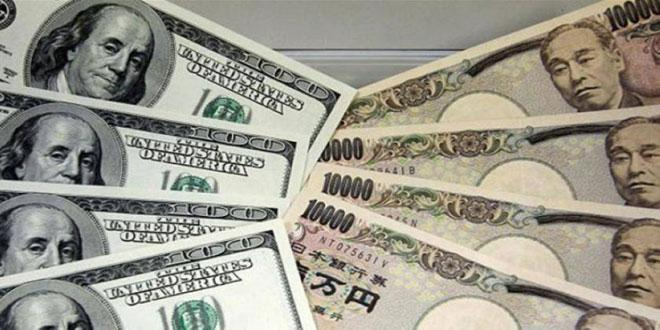 الدولار يتخطى الـ 115 يناً للمرة الأولى منذ 2017