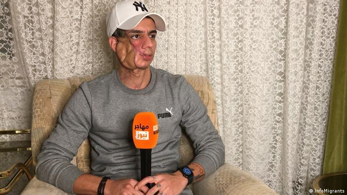 حيدر آل مرجان: ناشط ويوتوبر عراقي أصيب خلال مظاهرات تشرين. هو الآن طالب لجوء في ألمانيا بعد وصوله عن طريق بيلاروسيا
