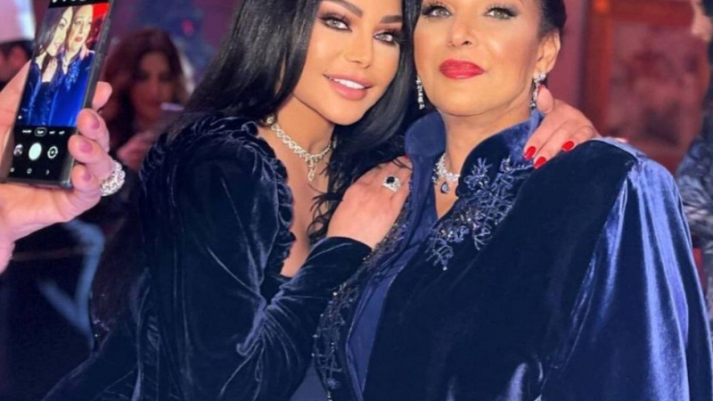 تعرفوا إلى والدة هيفاء وهبي الجميلة والأنيقة