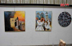 26 فناناً من أبناء حلب يوثقون ذكرى انتصار المدينة على الإرهاب